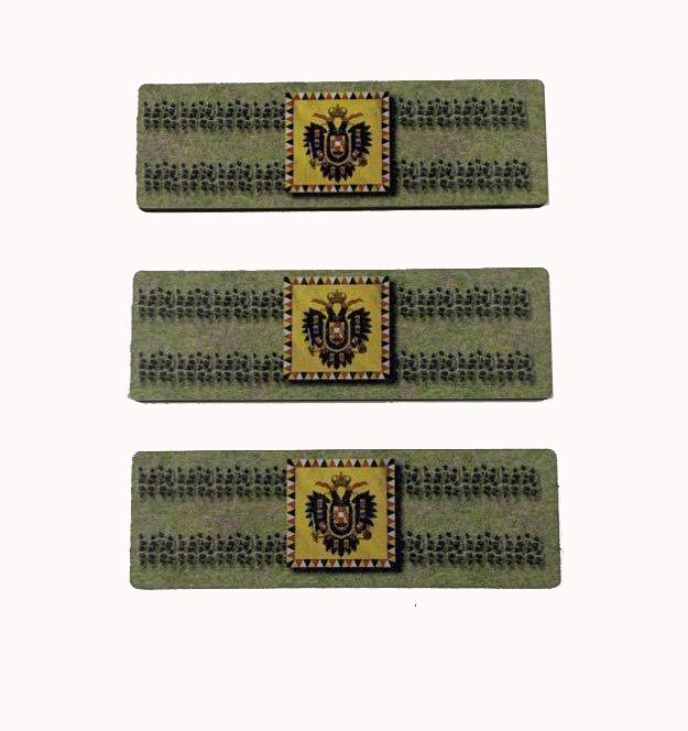 Napoleonic Blinds 140 x 45mm - Battlefield Accessories