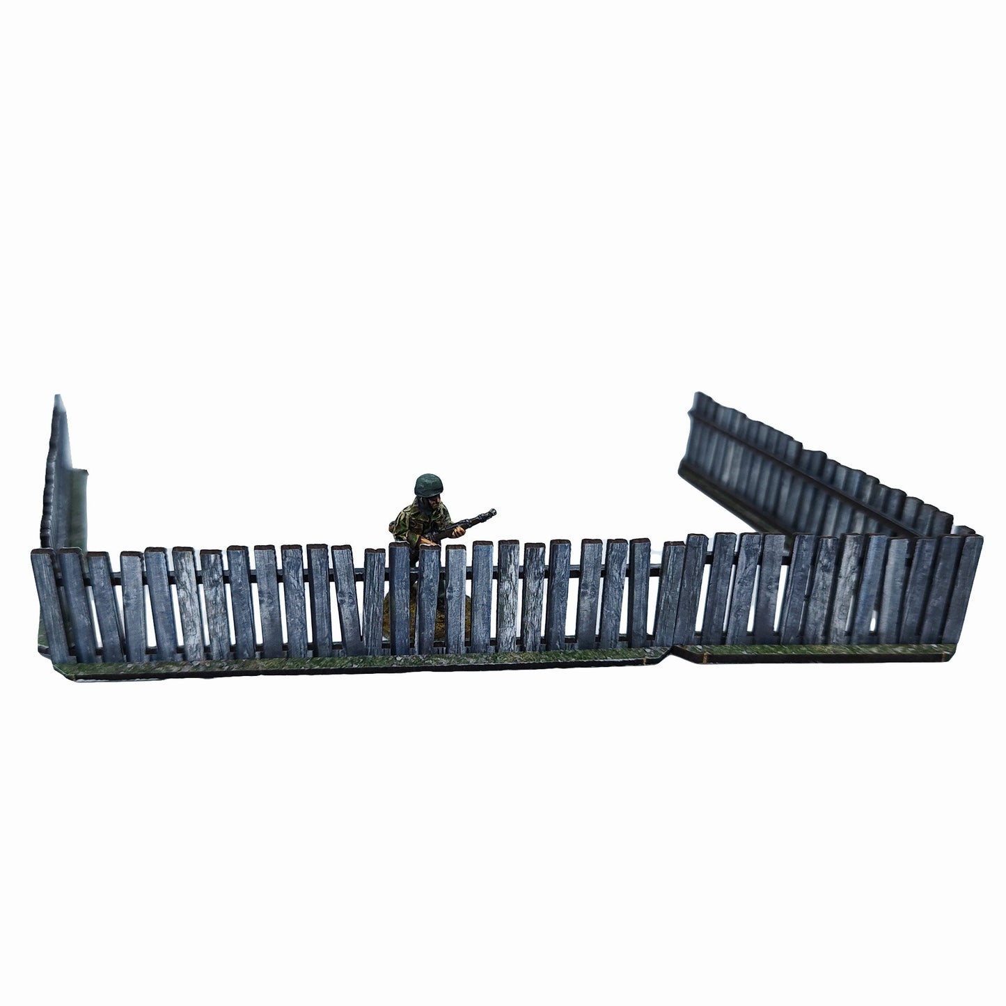 Plank Fences 20-28mm (TTR) - Battlefield Accessories
