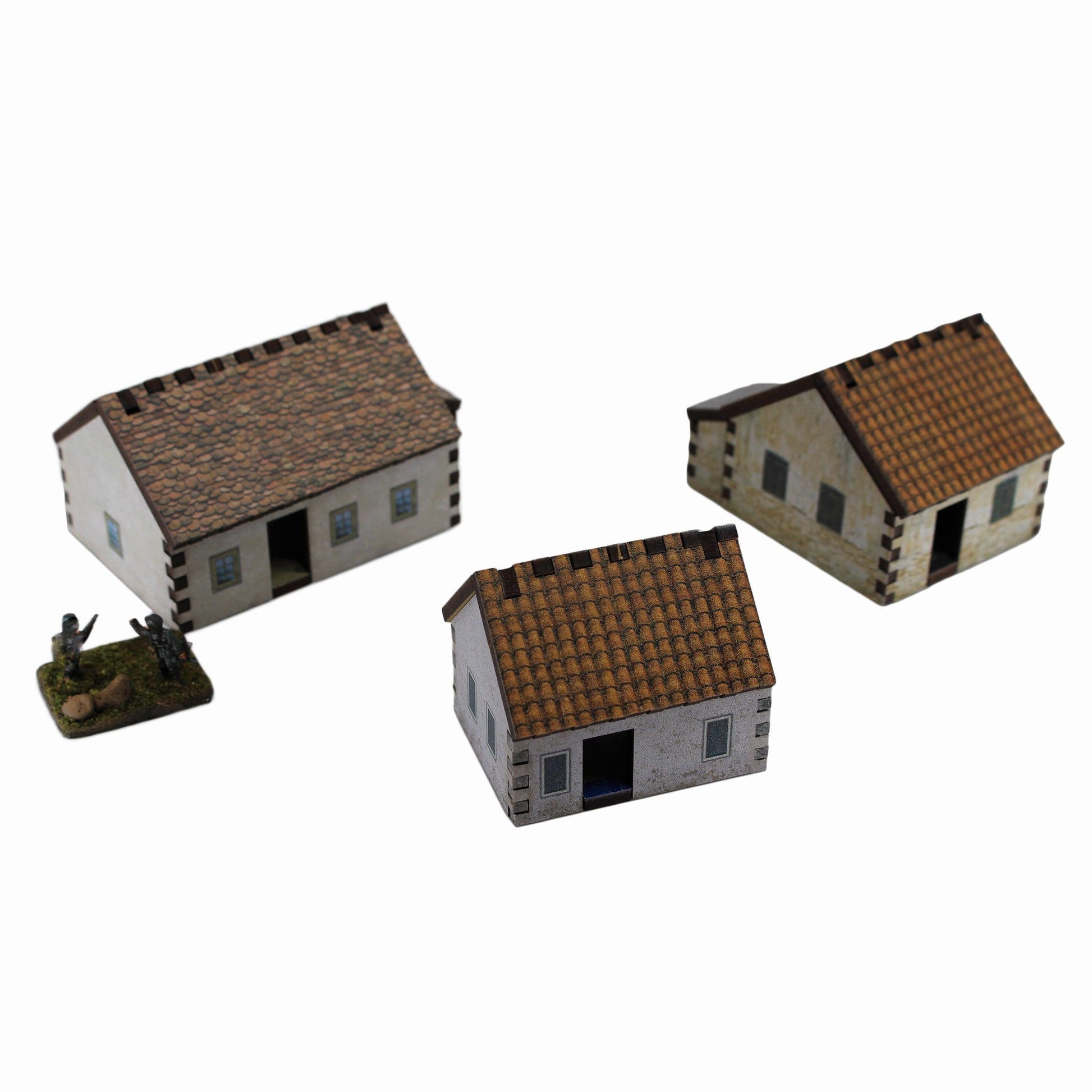 Rendered Houses - 15mm (TTR) - Battlefield Accessories