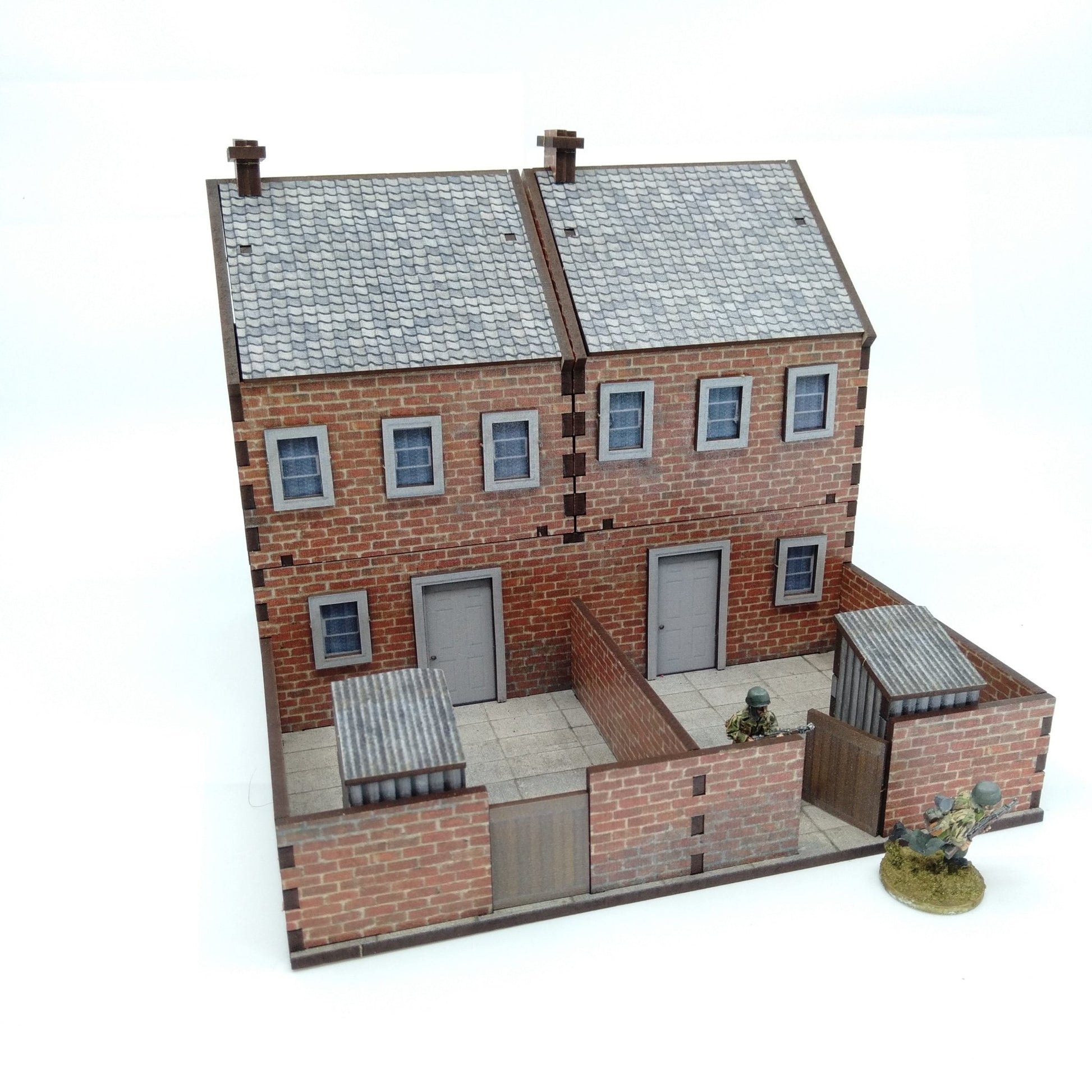 Row House - 28mm (TTR) - Battlefield Accessories