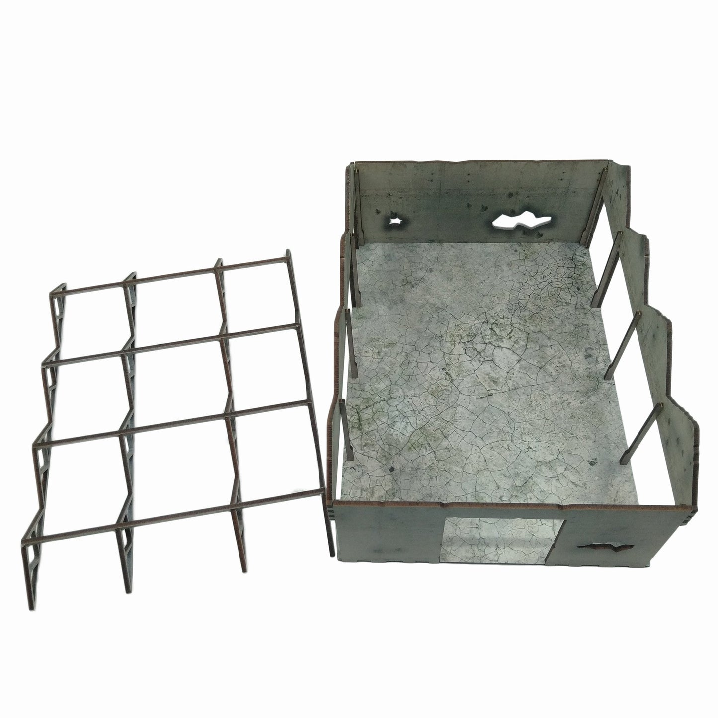 Ruined Factory - 28mm (TTR) (Variants) - Battlefield Accessories