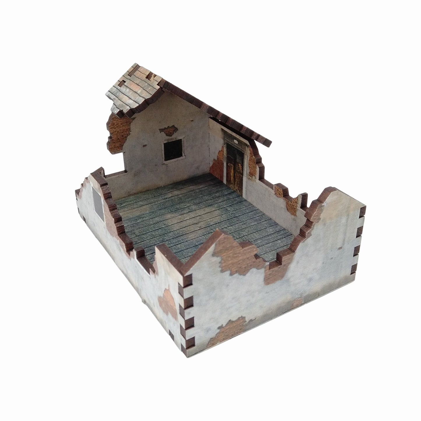 Ruined Houses - 20mm (TTR) - Battlefield Accessories
