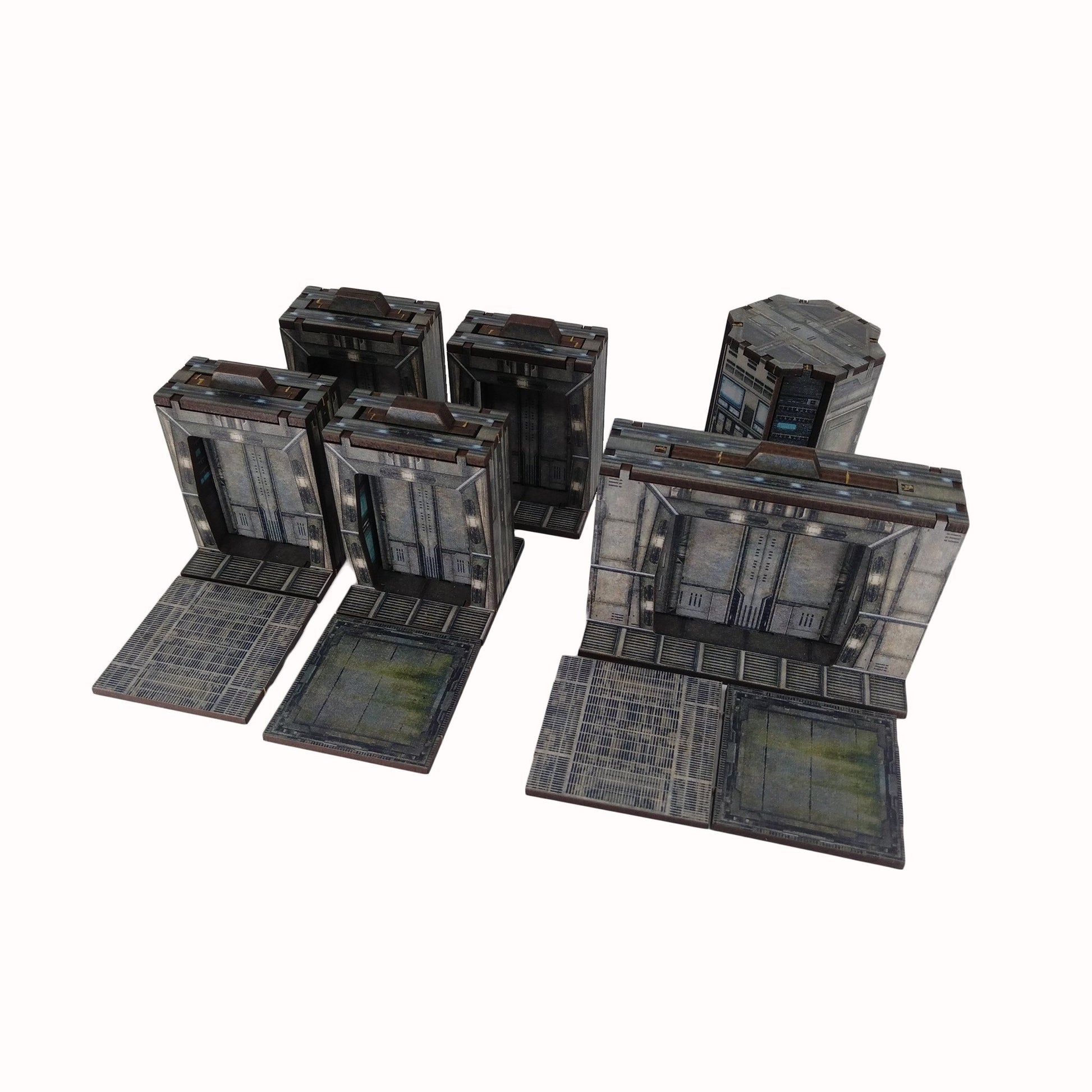 Sci Fi Passage System Door Pack (TTR) - Battlefield Accessories