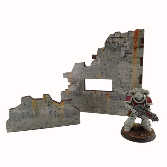 Scifi City Ruin 1 - 28mm (TTR) - Battlefield Accessories