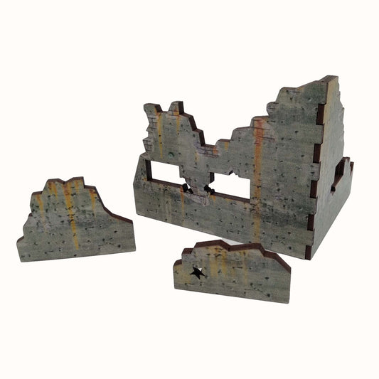 Scifi City Ruin 5 - 28mm (TTR) - Battlefield Accessories