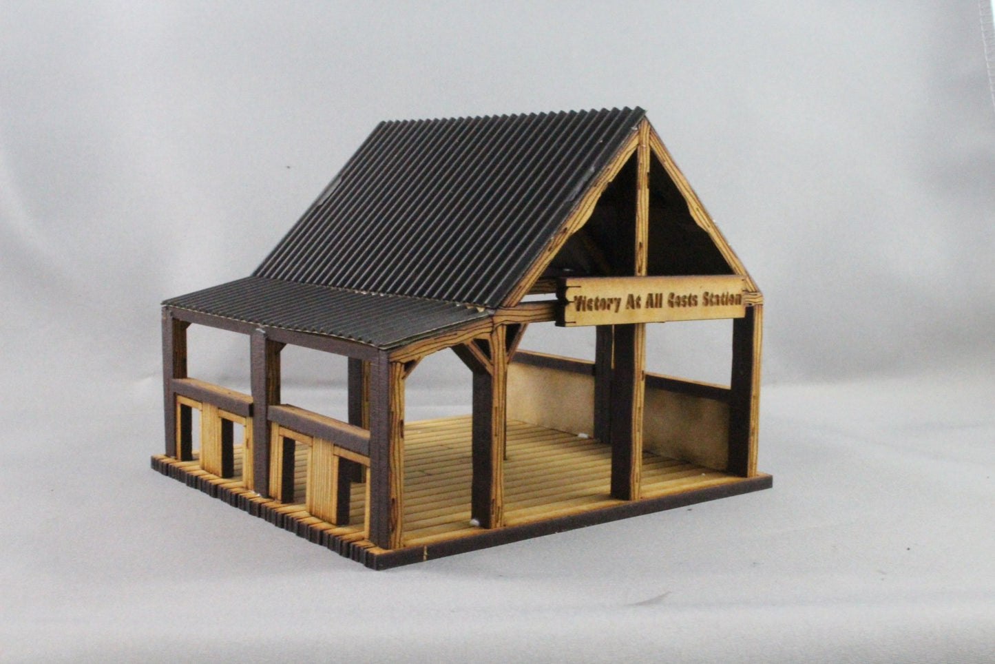 Shearing Shed (28mm) - Battlefield Accessories