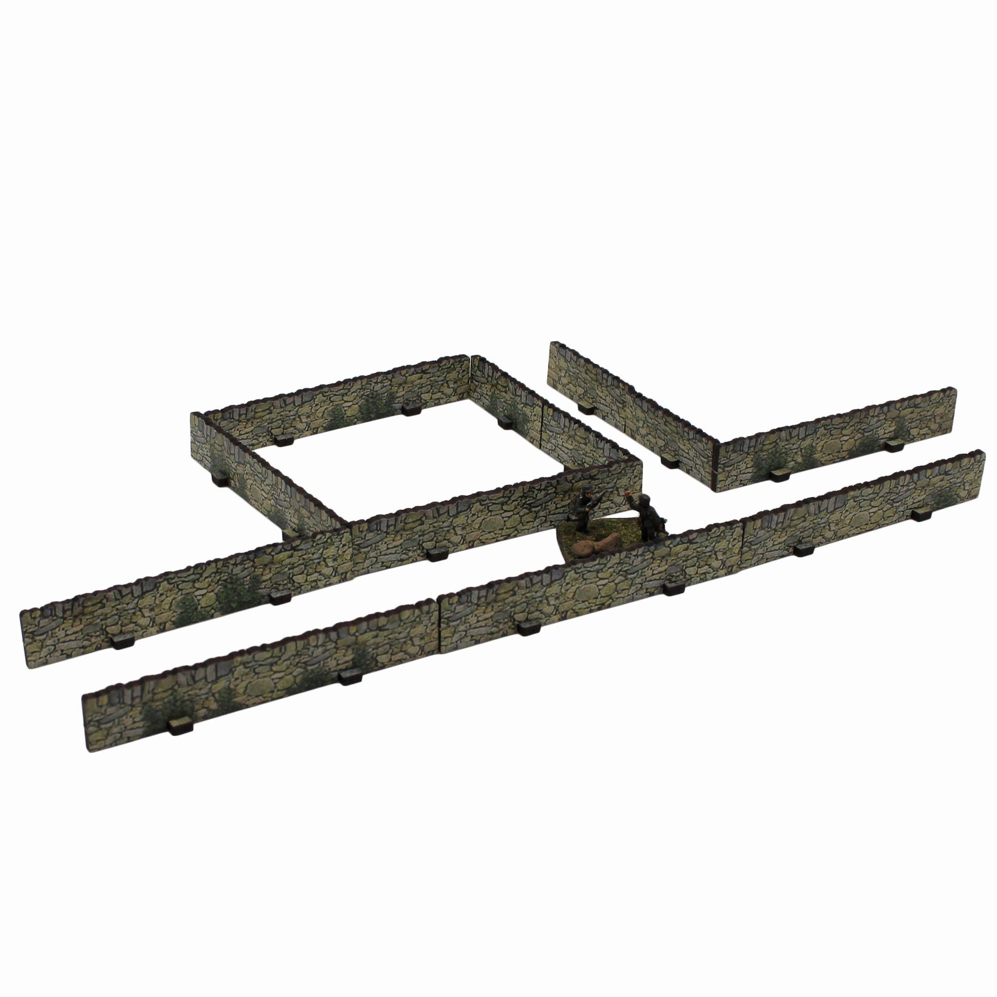 Stone Walls - 15mm (TTR) - Battlefield Accessories