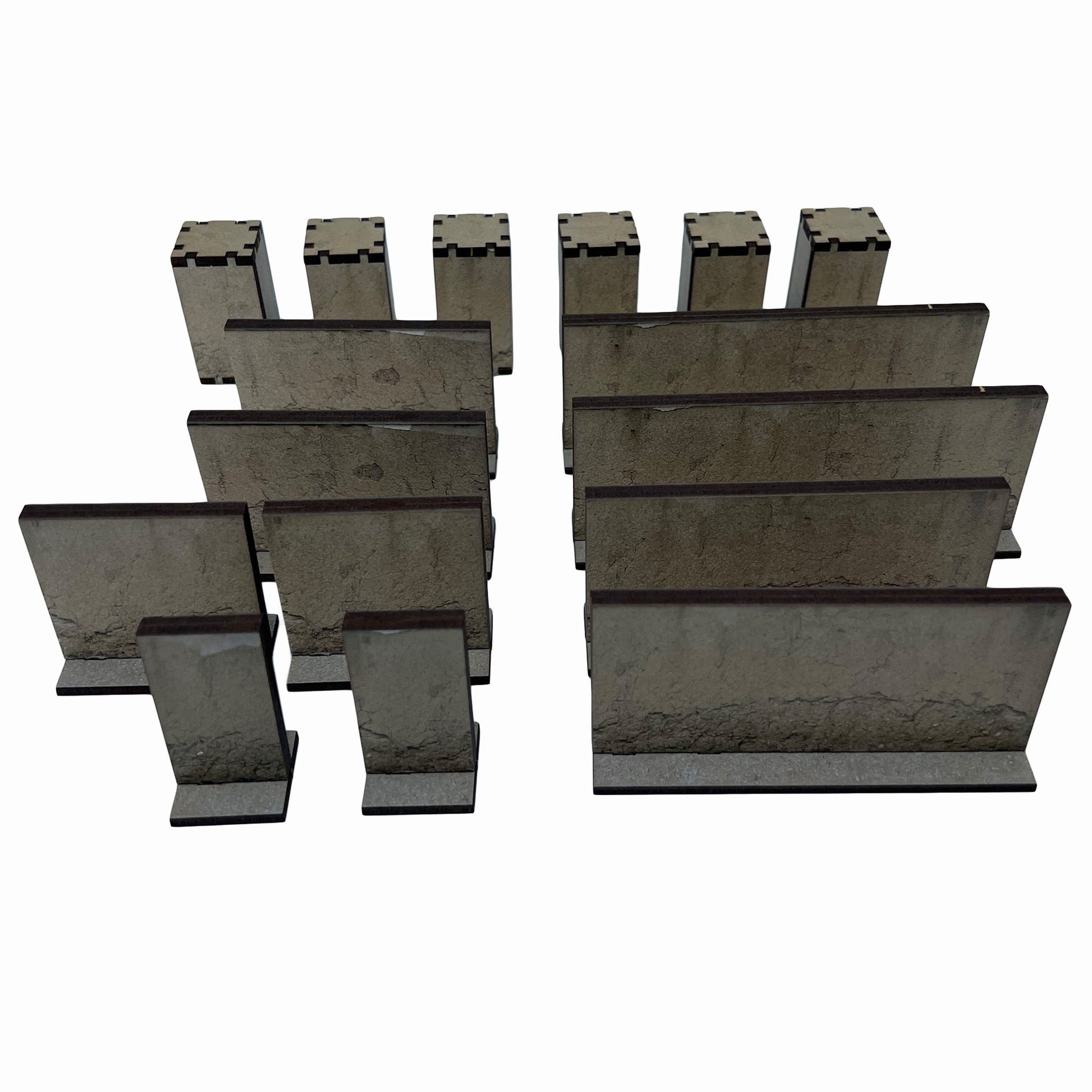 Tall Brick Walls - 28mm (TTR) - Battlefield Accessories