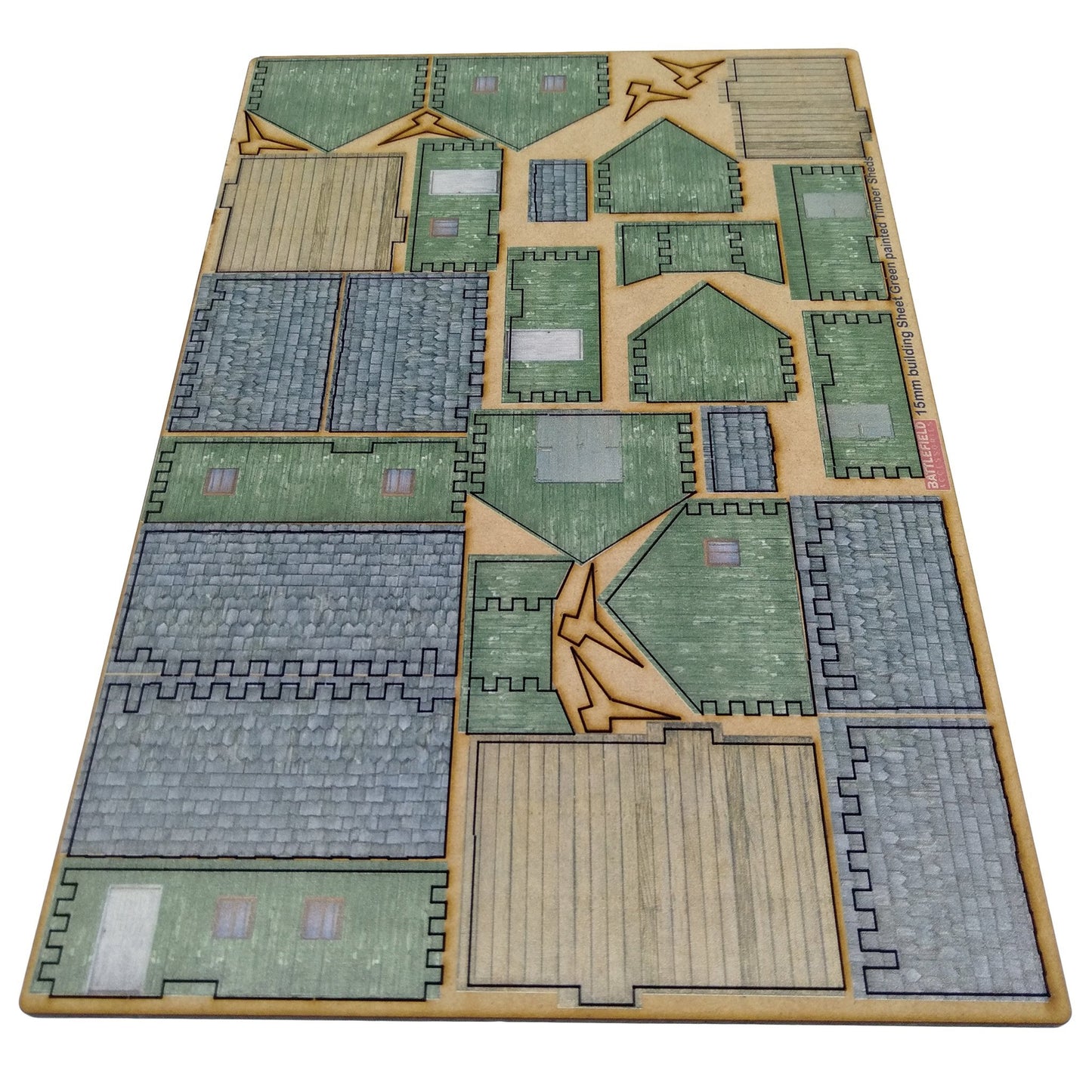Timber Sheds - 15mm (TTR) - Battlefield Accessories