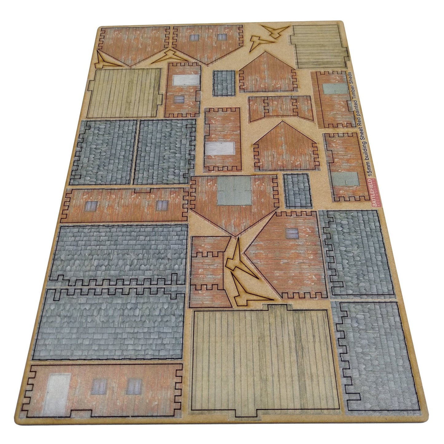Timber Sheds - 15mm (TTR) - Battlefield Accessories