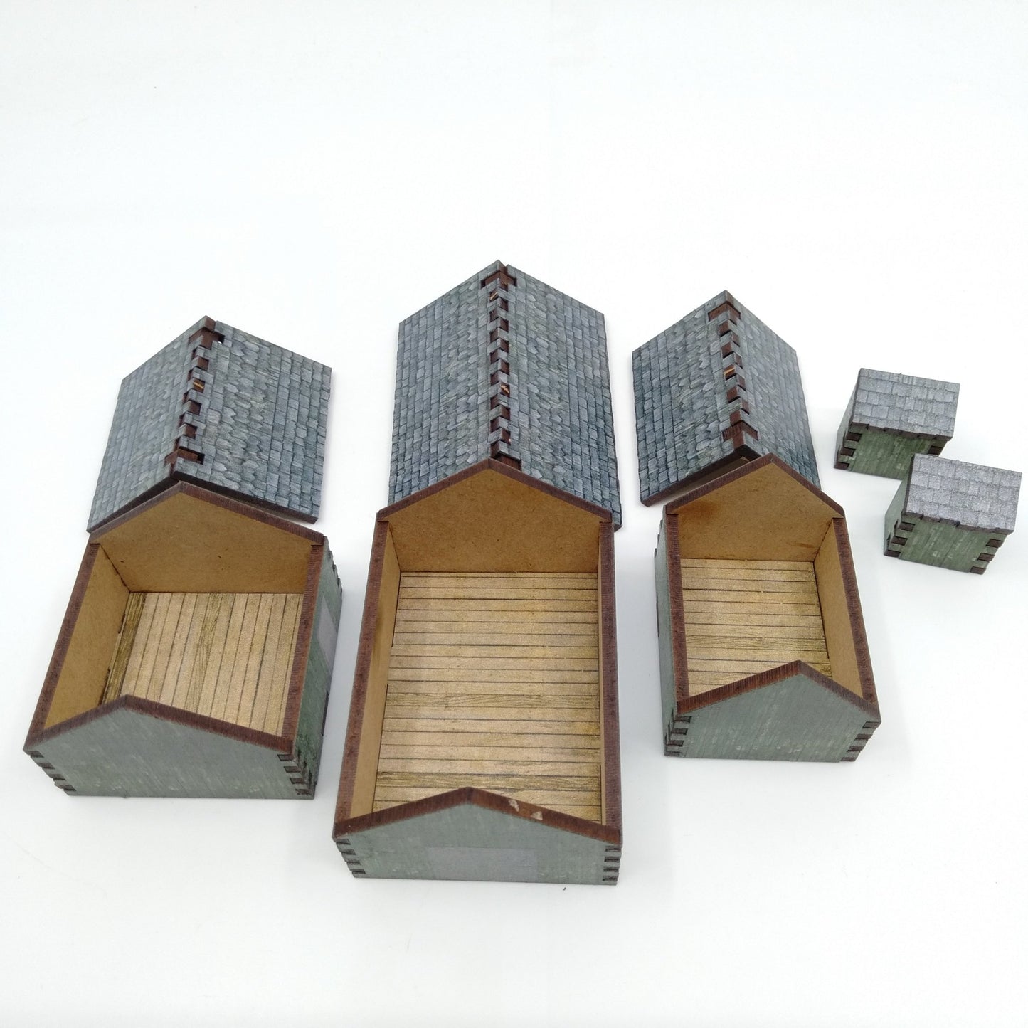 Timber Sheds - 15mm (TTR) - Battlefield Accessories
