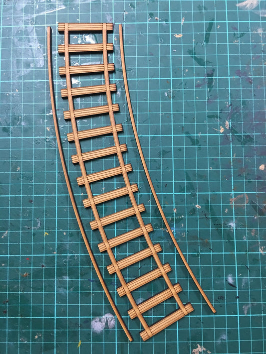 Train track curve - Battlefield Accessories