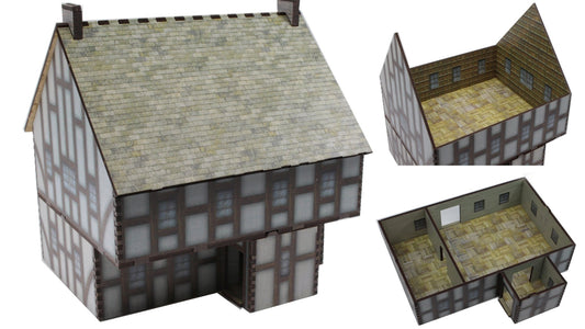 Tudor House 3 - 28mm (TTR) - Battlefield Accessories