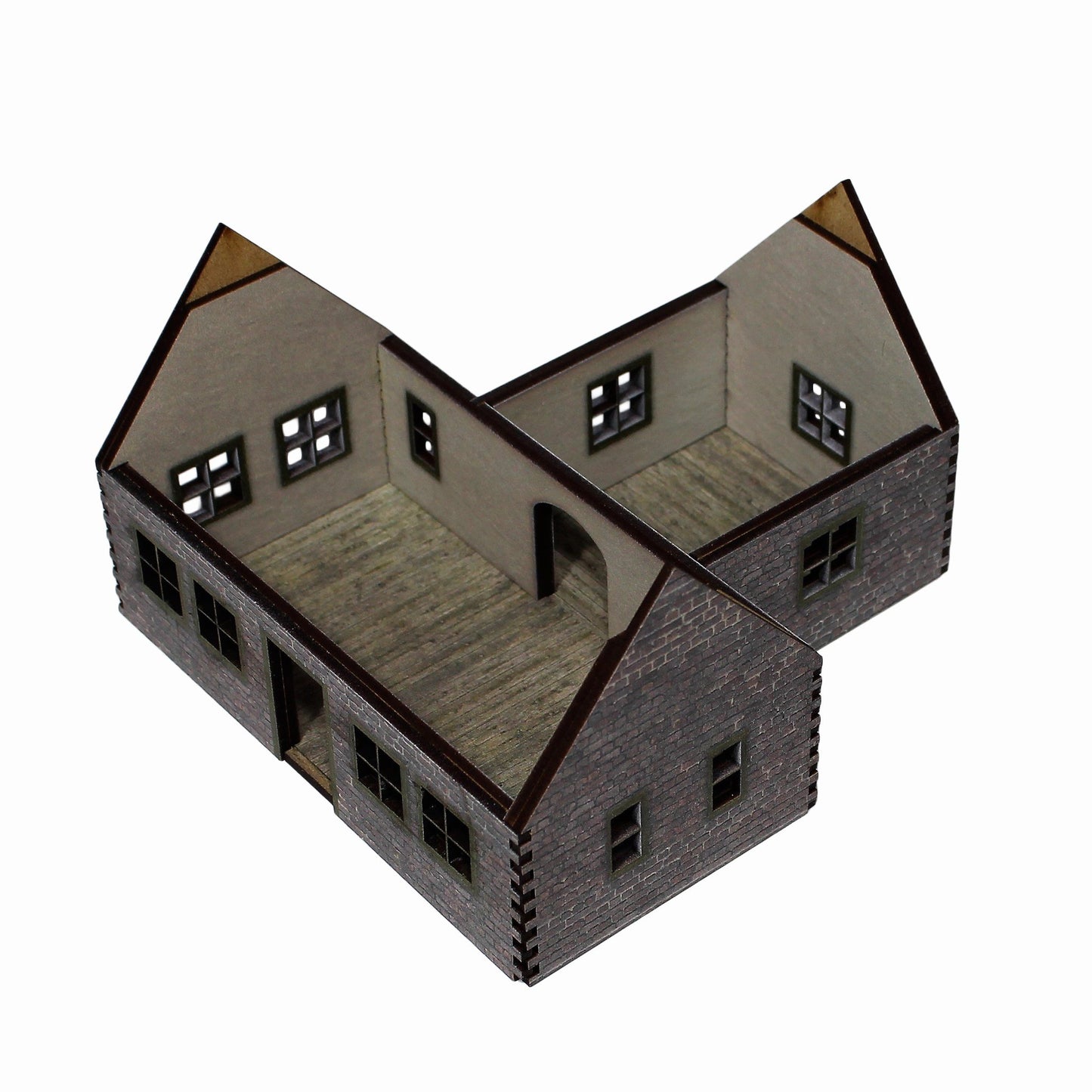 Village House 1 Brick - 28mm (TTR) - Battlefield Accessories