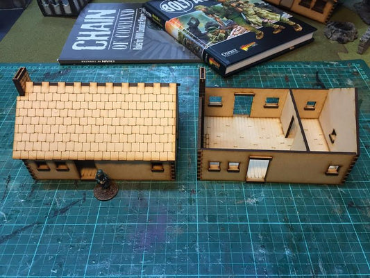 Village House 2 28mm - Battlefield Accessories