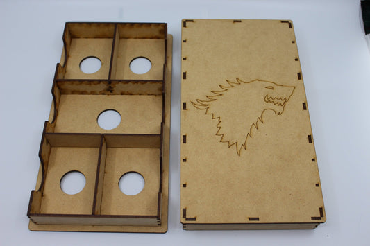 Wolf Card Box - Battlefield Accessories